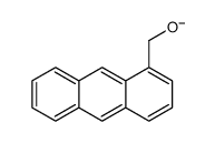 anthracen-1-ylmethanolate structure