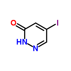 5-碘哒嗪-3(2H)-酮结构式