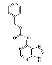 N6-Cbz-adenine结构式