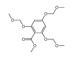 methyl 2,4,6-tris(methoxymethoxy)benzoate结构式