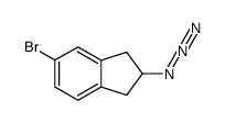 2-azido-5-bromoindan Structure