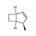 endo-4-Methylbicyclo(3.2.0)hept-2-ene Structure