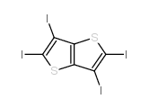 2,3,5,6-四碘-苯并[3,2-B]噻吩结构式