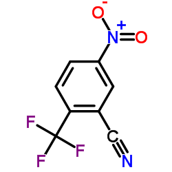 5-硝基-2-三氟甲基苯腈结构式