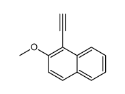 1-ethynyl-2-methoxynaphthalene Structure