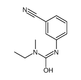 3-(3-cyanophenyl)-1-ethyl-1-methylurea结构式