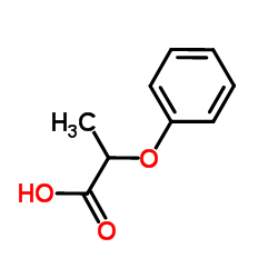 2-苯氧基丙酸结构式