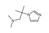 2-imidazol-1-yl-N,N,2-trimethylpropan-1-amine结构式