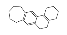 6,7-Pentamethylen-1,2,3,4,9,10-hexahydro-phenanthren结构式