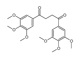1,4-bis(3,4,5-trimethoxyphenyl)butane-1,4-dione结构式