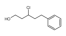 3-chloro-5-phenylpentan-1-ol Structure