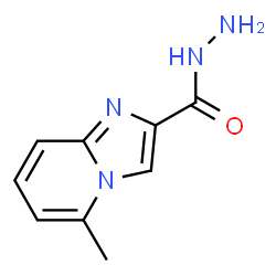 5-甲基咪唑并[1,2-a]吡啶-2-碳酰肼结构式
