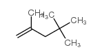 2,4,4-trimethyl-1-pentene Structure
