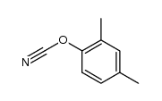2,4-Dimethylphenylcyanat Structure
