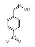 4-Nitrobenzaldoxime Structure