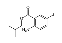 2-methylpropyl 2-amino-5-iodobenzoate Structure