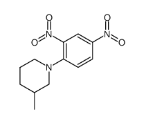 1-(2,4-dinitro-phenyl)-3-methyl-piperidine, N-(2.4-dinitro-phenyl)-dl-β-pipecoline结构式