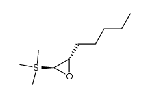 1-(trimethylsilyl)-1-heptene oxide结构式