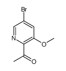 1-(5-Bromo-3-methoxypyridin-2-yl)ethanone structure