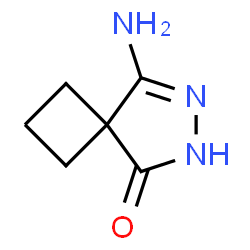 8-Amino-6,7-diazaspiro[3.4]oct-7-en-5-one Structure
