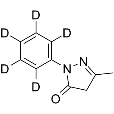 Edaravone D5 Structure