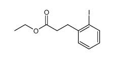 ethyl 3-(2-iodophenyl)propanoate Structure