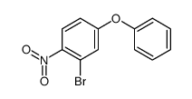 2-Bromo-1-nitro-4-phenoxybenzene结构式