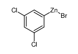3,5-dichlorophenylzinc bromide Structure