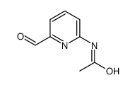 N-(6-甲酰基吡啶-2-基)乙酰胺结构式