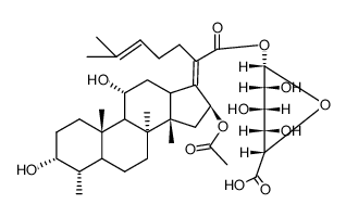 Fusidic Acid Acyl β-D-Glucuronide Structure