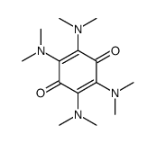 2,3,5,6-tetrakis(dimethylamino)cyclohexa-2,5-diene-1,4-dione Structure