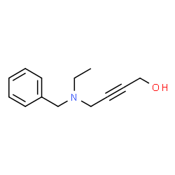 4-(Benzyl(ethyl)amino)but-2-yn-1-ol Structure