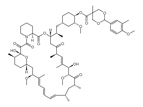 temisirolimus methyl acetal Structure