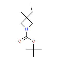1-Boc-3-(iodomethyl)-3-methyl-azetidine Structure