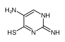 4-Pyrimidinethiol, 2,5-diamino- (6CI,8CI) Structure