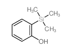2-(三甲基硅烷基)苯酚结构式