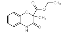ethyl 2-methyl-3-oxo-4H-1,4-benzoxazine-2-carboxylate结构式