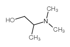 2-(二甲基氨基)-1-丙醇结构式