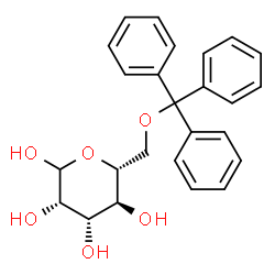 6-O-(三苯基甲基)-D-甘露糖结构式
