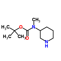 3-N-BOC-3-(METHYLAMINO)PIPERIDINE structure