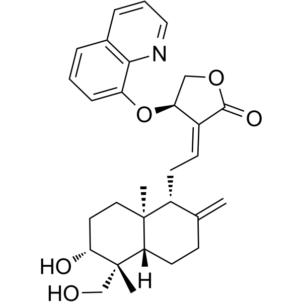Antiviral agent 19 Structure