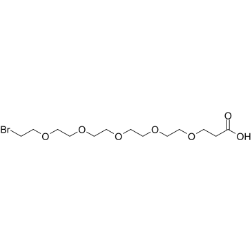 溴代-五乙二醇-羧酸结构式