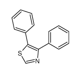 4,5-diphenyl-1,3-thiazole结构式