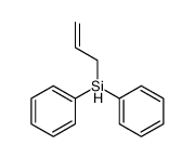 (prop-2-enyl)diphenylsilane Structure