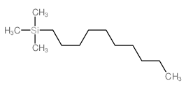 decyl-trimethyl-silane Structure
