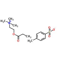 丙酰胆碱对甲苯磺酸盐结构式