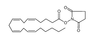 花生四烯酸 N-羟基琥珀酰亚氨基<丁二酰亚氨基>基酯结构式