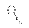 3-thienylzinc bromide结构式
