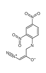 2,4-dinitrophenylglycine diazoketone Structure