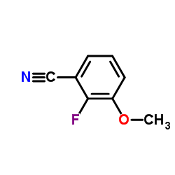 2-Fluoro-3-methoxybenzonitrile Structure